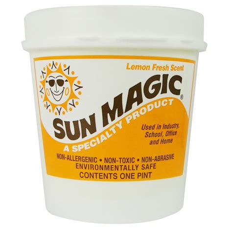 The Secret Ingredient in Sun Magic Cleaners: Sunlight